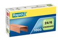 RAPID Staples Copper 24/6 (Box of 1000)