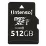 INTENSO MICRO Secure Digital Card Micro SD Class 10 UHS-I, 512 GB Speicherkarte