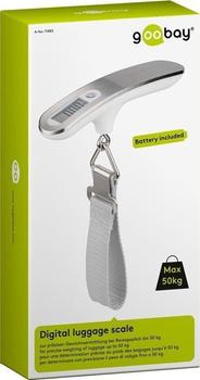 GOOBAY Digitale Kofferwaage silver (71883)