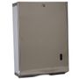 ABENA Dispenser, neutral, Maxi, 11,5x27x36cm, grå, rustfrit stål, til alle typer håndklædeark