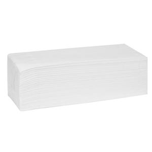 ABENA Håndklædeark,  neutral, 2-lags, Z-fold, 17x22cm, 8 cm, hvid, 100% nyfiber (6134*6400)