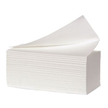 ABENA Håndklædeark,  Neutral, neutral, 3-lags, V-fold, 21, 5x24cm,  10,5 cm, hvid, 100% nyfiber (6158*2250)