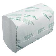 KIMBERLY-CLARK Håndklædeark,  Kimberly-Clark Scott, 1-lags, V-fold, 22x21cm, 10,5 cm, hvid, 100% nyfiber, airflex (914101*4110)