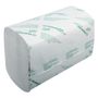KIMBERLY-CLARK Håndklædeark, Kimberly-Clark Scott, 1-lags, V-fold, 22x21cm, 10,5 cm, hvid, 100% nyfiber, airflex