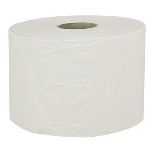 ABENA Toiletpapir,  neutral, 2-lags, 100m x 10cm, Ø13,5cm, hvid, 100% nyfiber (603702*12)