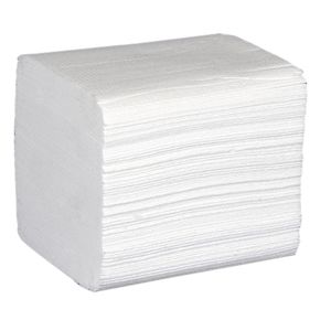 ABENA Pølsemandens serviet, Abena Gastro, 18x11cm, hvid, papir (9505001*9000)