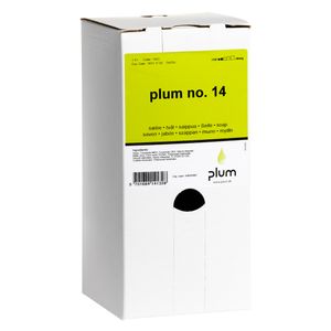 Plum Cremesæbe,  Plum No 14, 1400 ml, luksus, med farve og parfume (6862*8)