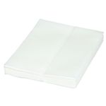 Papirvaskeklud,  Abena, 1-lags, Z-fold, 38x29cm, hvid, engangs