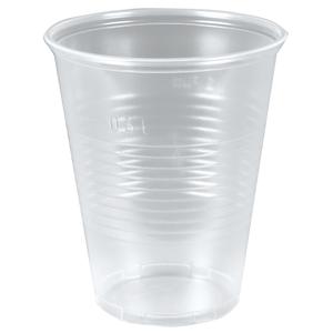 _ Fadølsglas,  11cm, Ø9,5cm, 30 cl, 40 cl, klar, PP, med riller (559304*1600)