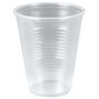 Abena Fadølsglas, 11cm, Ø9,5cm, 30 cl, 40 cl, klar, PP, med riller