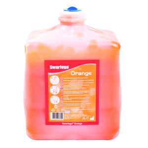 DEB Håndrens, SC Johnson Swarfega Orange, 2000 ml, orange, med farve og parfume (646802*6)