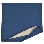 Pudebetræk,  Abena Comfort, 63x60cm, blå, polyester/ PU