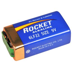 Rocket Batteri, Rocket, Alkaline, E, 9V (280126)