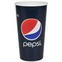 Pepsi Papbæger, Pepsi, 17,8cm, Ø10,5cm, 75 cl, 100 cl, blå, pap/PE, 32 oz
