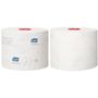 TORK Toiletpapir, Tork T6 Advanced, 2-lags, 100m x 9,9cm, Ø13,1cm, hvid, blandingsfibre