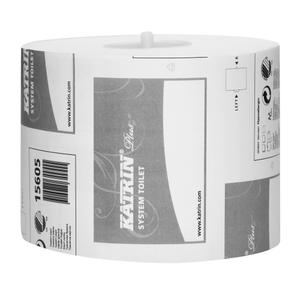 ABENA Toiletpapir,  Katrin Plus, 2-lags, 85m x 10cm, Ø13,5cm, hvid, 100% nyfiber (922902*36)