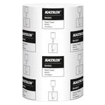 Håndklæderulle,  Katrin Basic, 1-lags, Mini, 100m x 20,5cm, Ø13cm, natur, 100% genbrugspapir