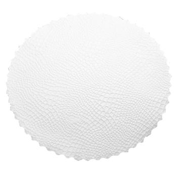 ABENA Fadpapir, Ø25cm, 40 g/m2, hvid, papir, præget, rund (321603*500)