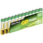 Batteri, GP, Alkaline, AAA, 1,5V, 12 stk.