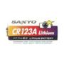 SANYO Batteri, Sanyo, Lithium, CR123A *Denne vare tages ikke retur*