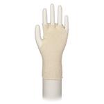 Tekstil handske, ABENA, One size, hvid, bomuld/ polyester,  fingerløse