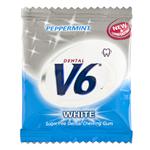 Tyggegummi,  V6, White Peppermint *Denne vare tages ikke retur*