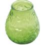 BOLSIUS Lysbowle, Bolsius, 10,5cm, Ø9,5cm, limegrøn, 70 timer, paraffin/glas, i glasbowle