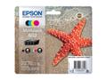 EPSON n Ink Cartridges,  603, Starfish, Multipack,  1 x 3.4 ml Black, 1 x 2.4 ml Cyan, 1 x 2.4 ml Magenta, 1 x 2.4 ml Yellow, Standard