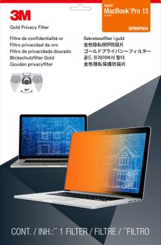 3M GFNAP004 Privacy Screen Gold Apple MacBook Pro 13  Ret.D (7000059587)