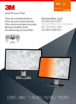 3M Gold Privacy Filter for 19 Standard Monitor (GF190C4B)