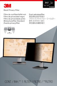 3M Privacy filter for desktop 24"" widescreen (53, 1x29, 94) (7100011180)