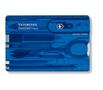 VICTORINOX V-0.71 22.T2 Multitool SwissCard Saphir transparent