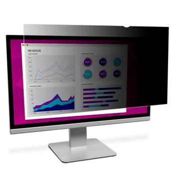 3M High Clarity Privacy Filter for 20" Monitors 16:9 - Display privacy filter - 20" wide - black (HC200W9B)