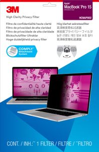 3M High Clarity Privacy Filter MacBook High Clarity Privacy Filter for 15" Apple MacBook Pro (2016 model) (HCNAP002)