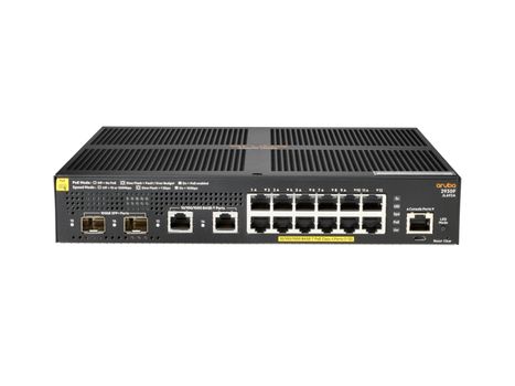 Hewlett Packard Enterprise HPE Aruba 2930F 12G PoE+ Swch Europe - English localization (JL693A#ABB)