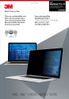 3M skærmfilter Touch til MacBook Pro Retina 13,0"" (7100077405)