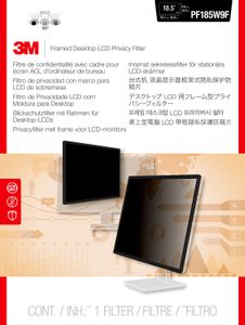 3M PF185W9F EYE PROTECTION FILTER DESKTOPS WITH FRAME 16: 9 ACCS (7100097771)