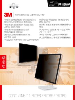 3M PF185W9F EYE PROTECTION FILTER DESKTOPS WITH FRAME 16: 9 ACCS (7100097771)