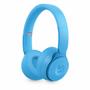 APPLE Beats Solo Pro - Mer matt kollektion - hörlurar med mikrofon - på örat - Bluetooth - trådlös - aktiv brusradering - ljusblå - för iPad/ iPhone/ iPod