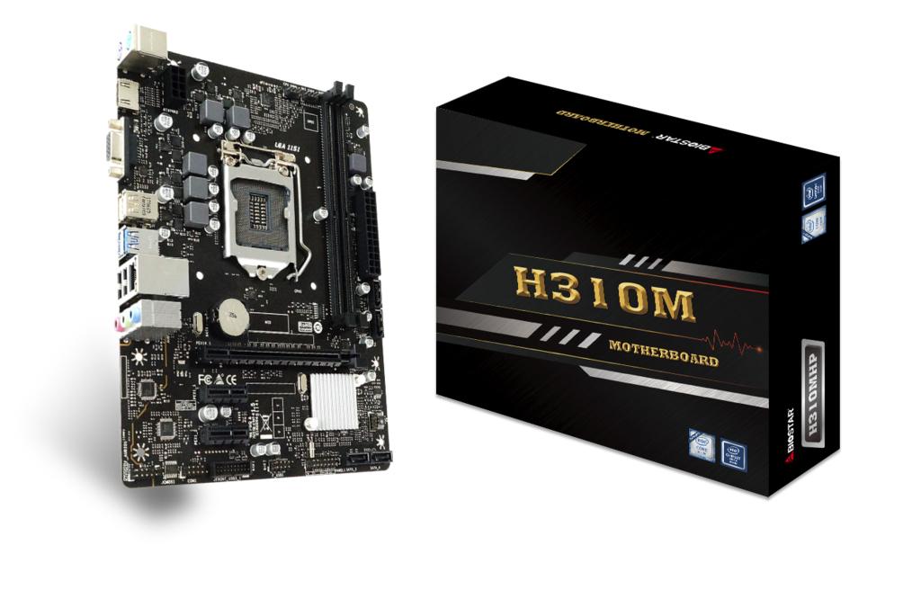 BIOSTAR MB Biostar H310MHP (H310,S1151,mATX,DDR4,Intel) | Kimo Consult