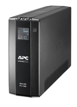 APC BACK UPS PRO BR 1300VA 8 OUTLETS AVR LCD INTERFACE BACK U ACCS (BR1300MI)