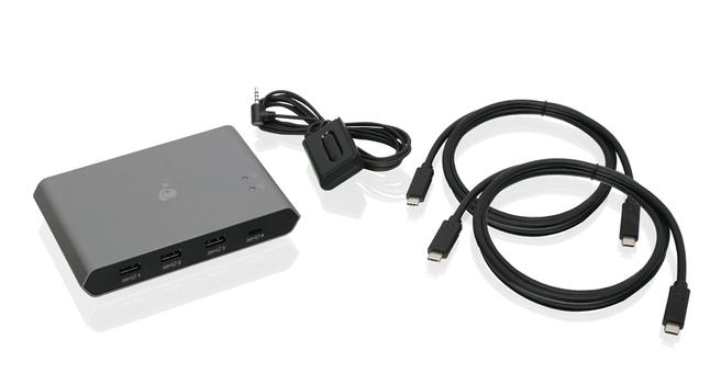 IOGEAR 2Port USB Sharing Switch (GUS4C2)