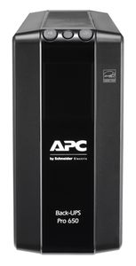 APC BACK UPS PRO BR 650VA 6 OUTLETS AVR LCD INTERFACE BACK UPS PRO B ACCS (BR650MI)