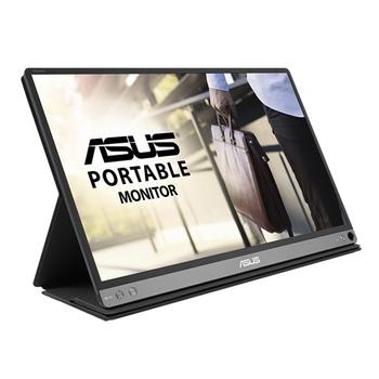 ASUS ZenScreen MB16ACM 15.6inch USB Type-C Portable Monitor FHD 1920x1080 IPS Flicker free Low Blue Light TUV certified Compatible (90LM0381-B03170)