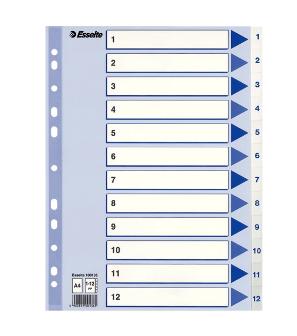 ESSELTE Register Non-Stop A4/1-12  (100136)