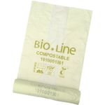Biopose, Abena Bio-Line, 15 l, transparent grøn, majsstivelse,  45x45cm, transparent