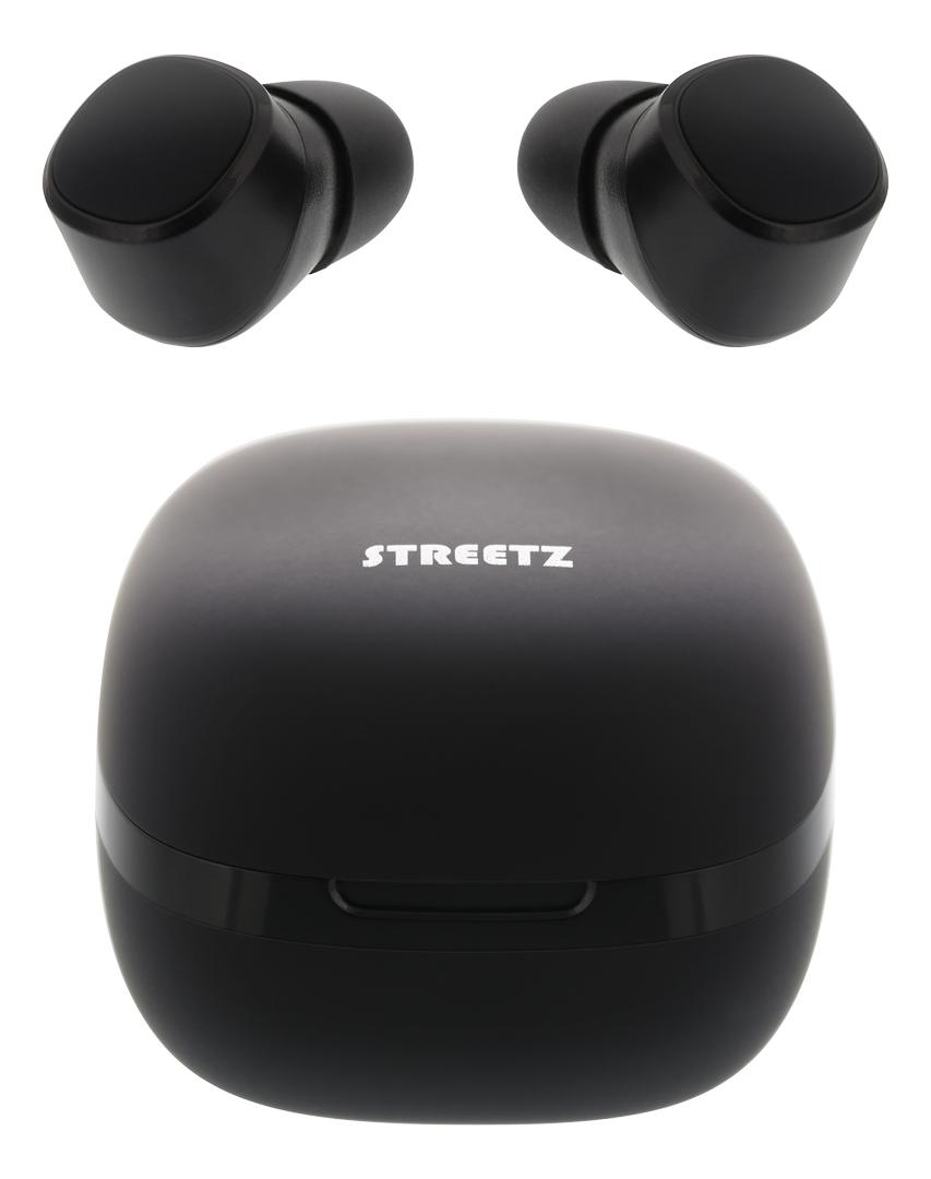 True wireless black. Streetz наушники. Беспроводные наушники черные.