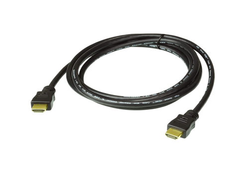 ATEN 1M HDMI 2.0 Cable M/M 30AWG Gold Black (2L-7D01H)