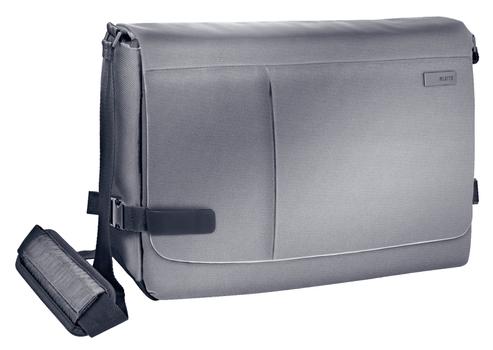 LEITZ Complete Messenger Smart Traveller - Notebook-väska - 15.6" - silver (60190084)
