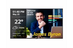 LG 65UM3DF-B Signage Monitor 65inch UHD Edge LED 350cdm2 IPS 18/7 webOS Optional OPS-Kit HDBaseT box Built in Wifi 3YSDR